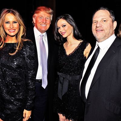 Why Is Trump So Excited About the Harvey Weinstein Scandal?
