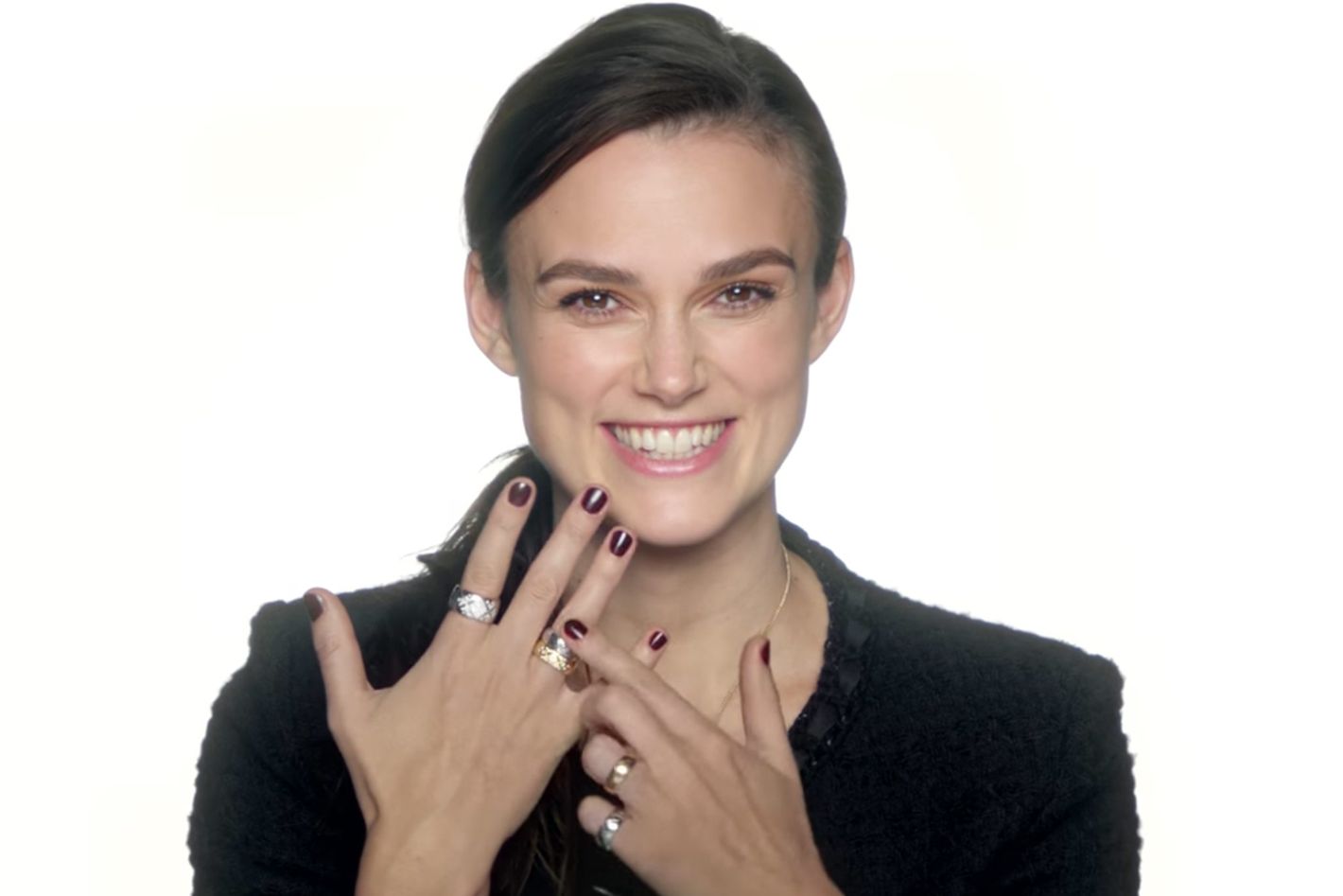 Actress Keira Knightley added this Chanel ring to her Oscars