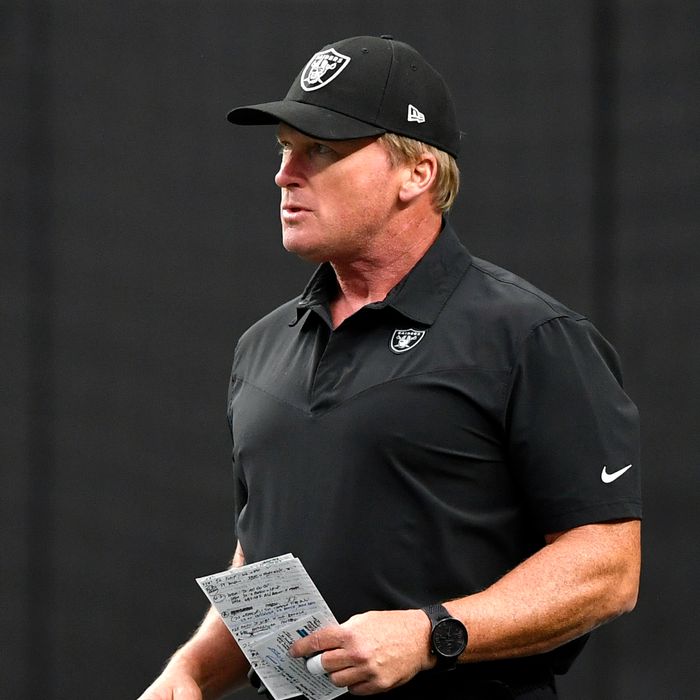 Jon Gruden Resigns From Raiders Following Email Scandal