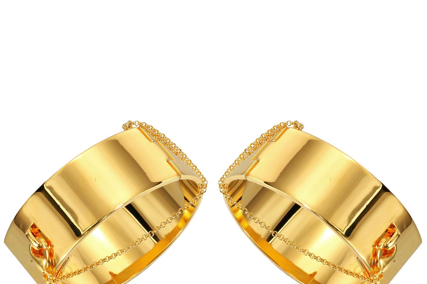 Eddie Borgo Pointed Cuff Bracelet - Gold-Tone Metal Cuff, Bracelets -  EBO26027