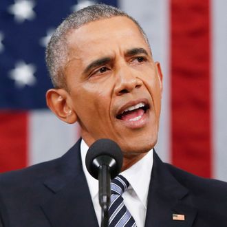 President Obama Delivers His Last State Of The Union Address To Joint Session Of Congress