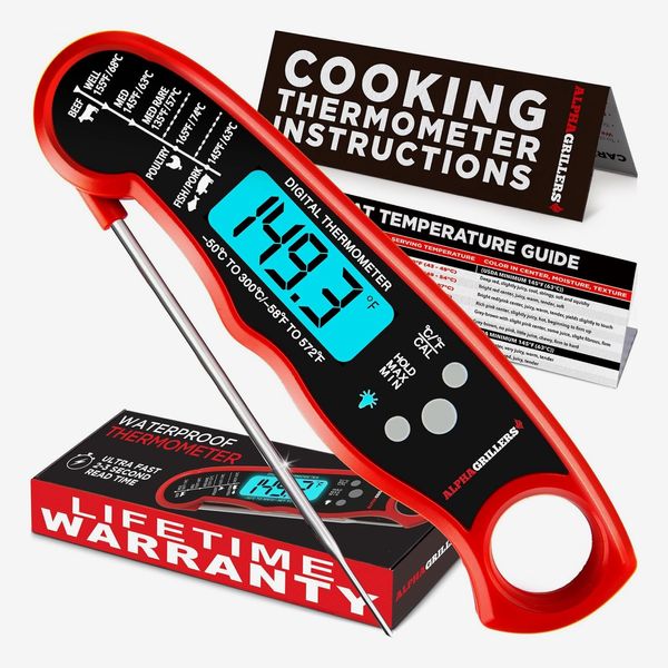 Alpha Grillers Meat Thermometer Digital - Instant Read