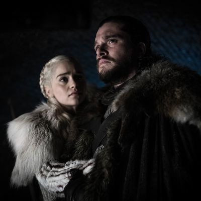 Daenerys and Jon Snow.