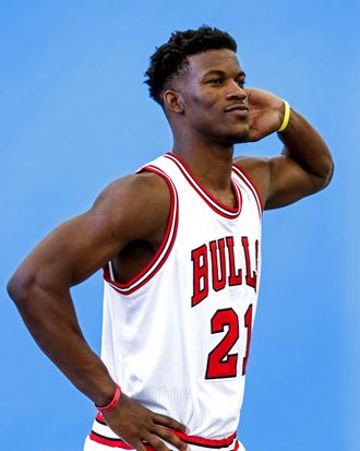 Jimmy Butler's car doesn't have rearview mirror because he hates looking  back