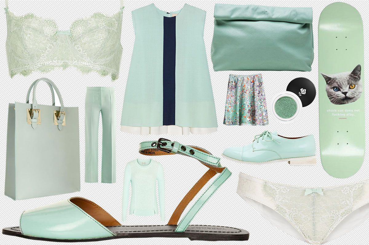 mint green colour combination dress Bungalow Dress in Mint Green Mint Green / US 00 main image 0