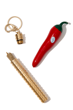 Sackville & Co. Chile Pepper Lighter + Carry Case Kit