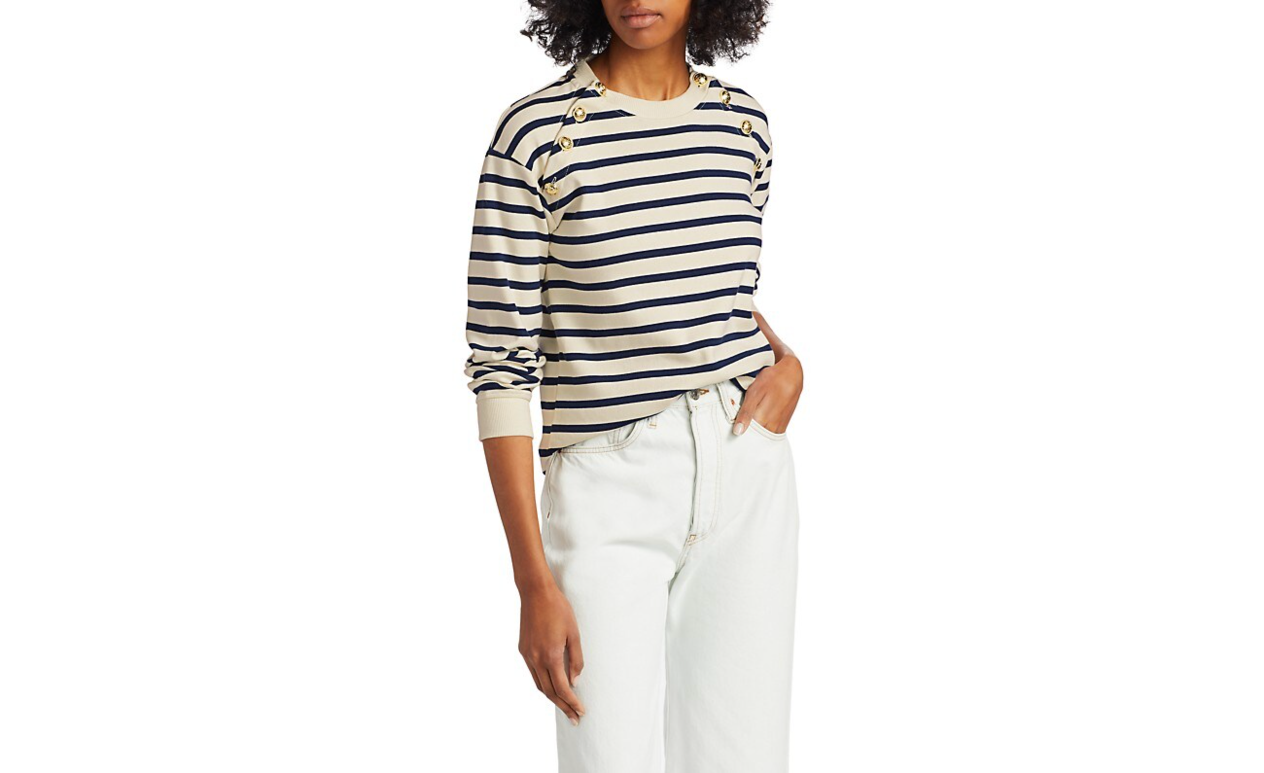 striped barfield sweater