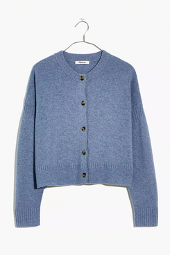 Madewell Clemence Cropped Cardigan Sweater
