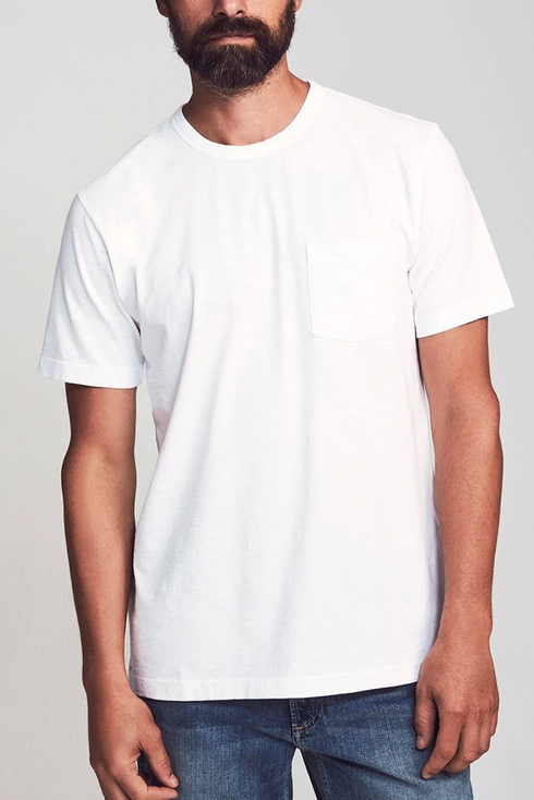 plain white t shirt fashion men