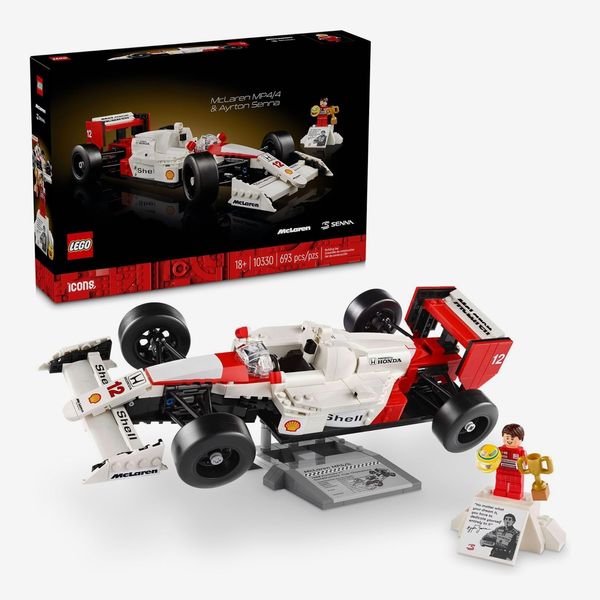 LEGO Icons McLaren MP4/4 & Ayrton Senna Minifigure Model Car Kit