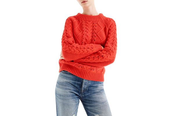 cheap red sweater