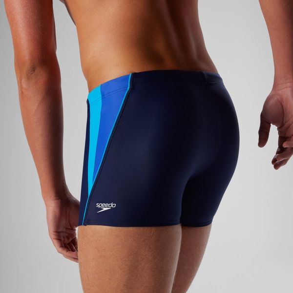 Speedo Men’s Fitness Splice Square Leg Navy