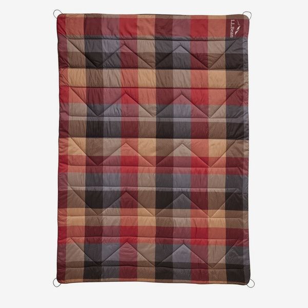 L.L.Bean Fleece Puffer Blanket