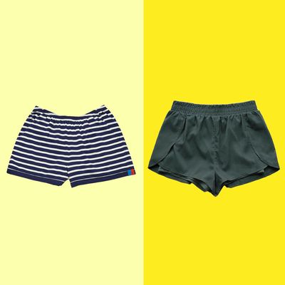 Adidas Running Shorts Size Small Blue Yellow Navy Logo 3 Women's Lined  Shorts
