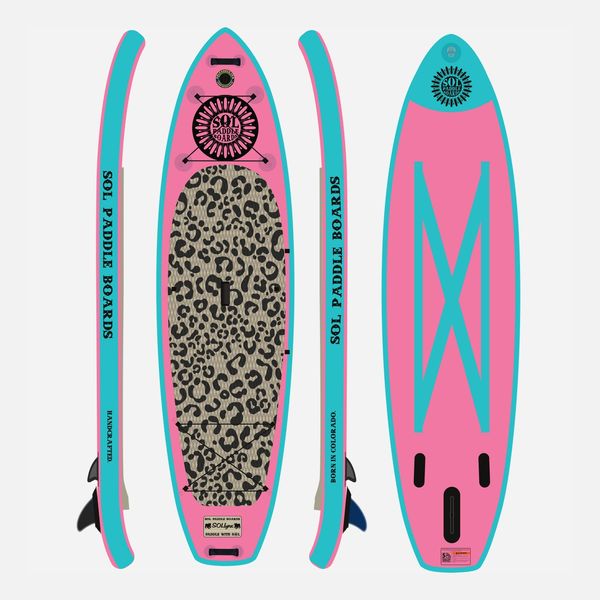 SOL Paddle Limited Edition Lynx SOLtrain Inflatable Paddle Board