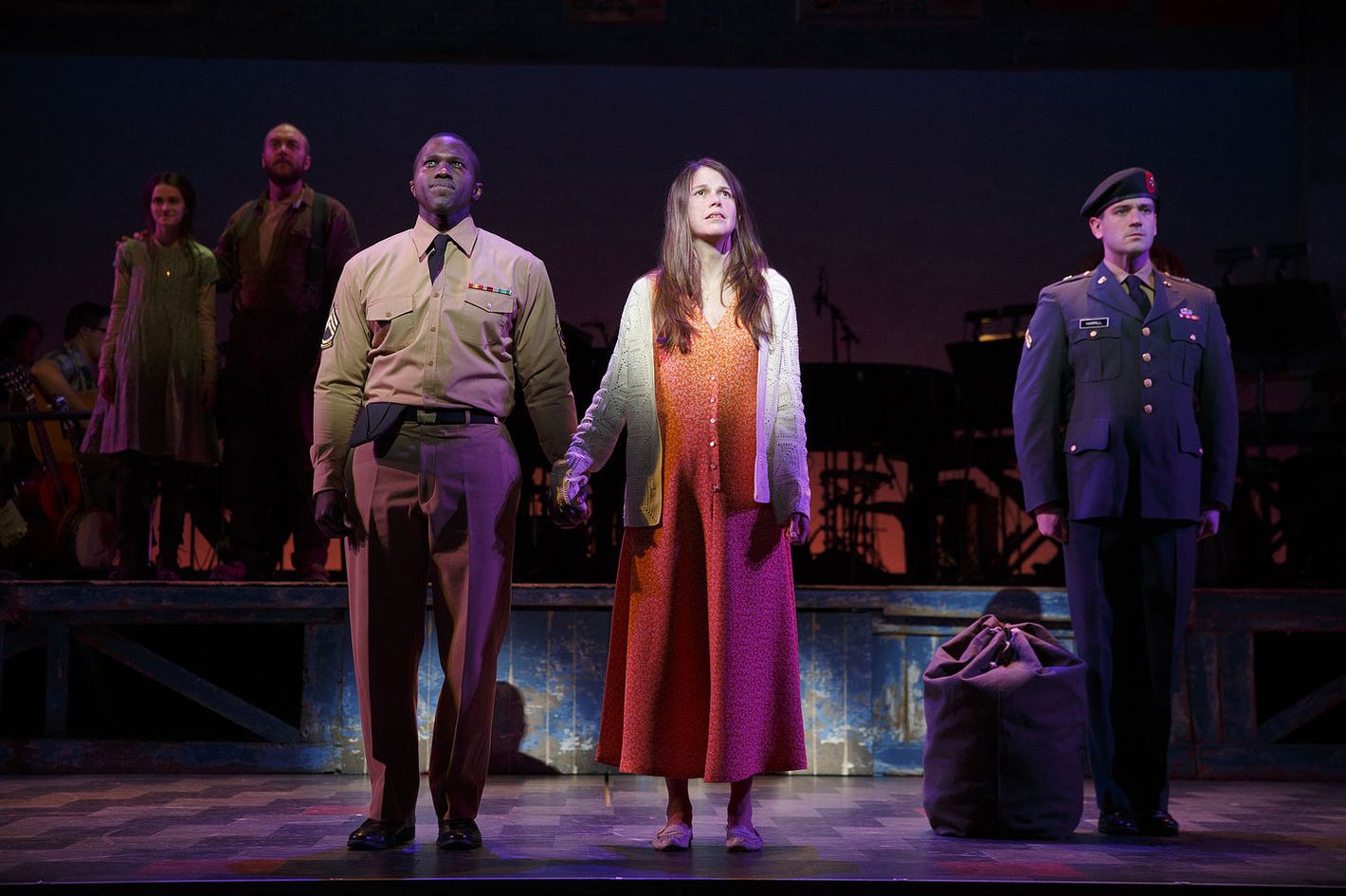 Theater Review In Violet, an Unlovely Accident Yields a Lovely Musical