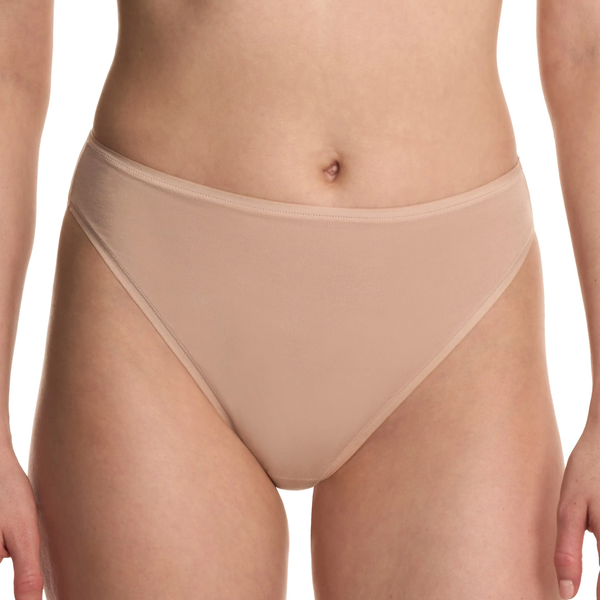 Natori Bliss Bare Cotton High-Cut Briefs