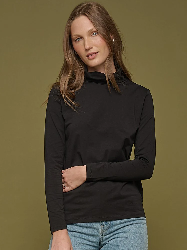 Button Up With Turtleneck | lupon.gov.ph