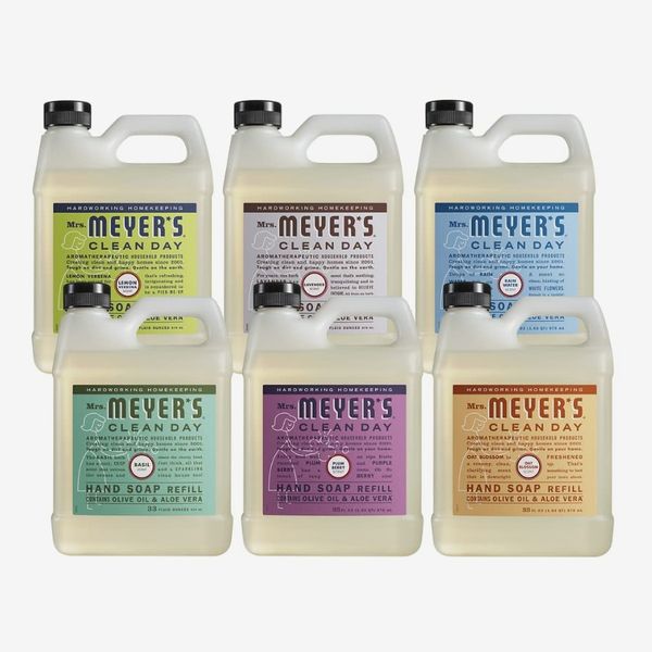 Mrs. Meyer's Liquid Hand Soap - 6 Scent Variety Pack