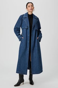 Paige Raina Denim Trench