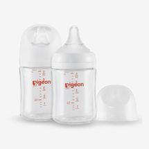 Pigeon Glass Nursing Bottle - 2-Pack
