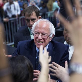 Bernie Sanders Holds Campaign Rally At Michigan State University