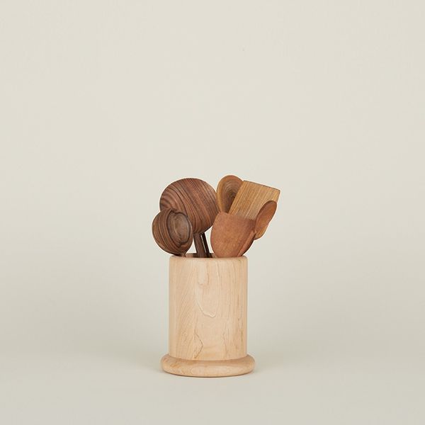 Hawkins New York Simple Wood Utility Canister