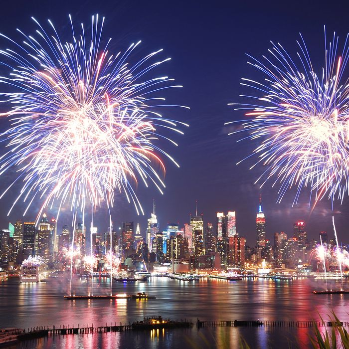 You can find these pyrotechnics back in the East River tomorrow night.