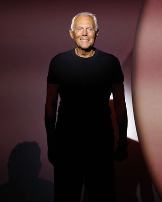 Giorgio Armani.