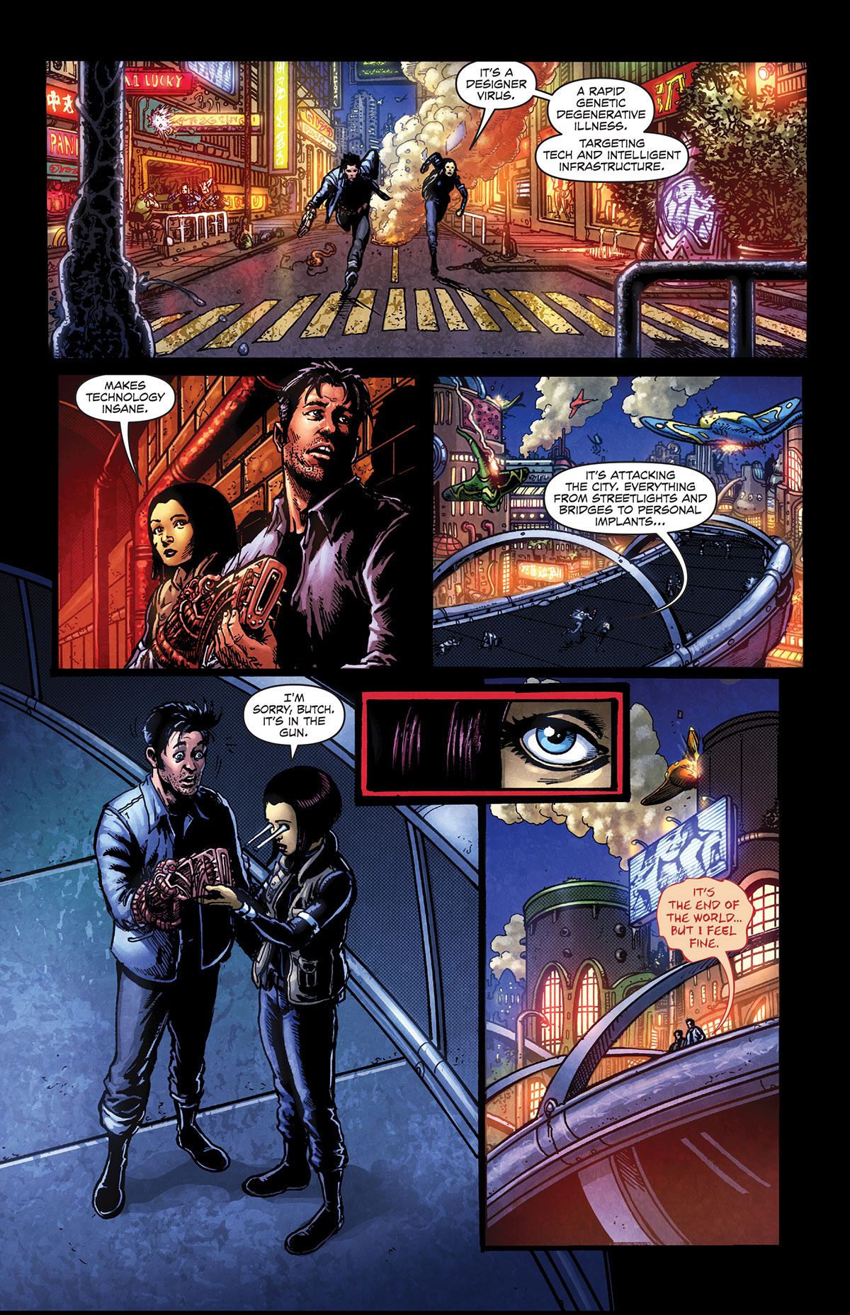 Read 7 Pages of Ballistic, an Insane Comic About Designer Viruses and