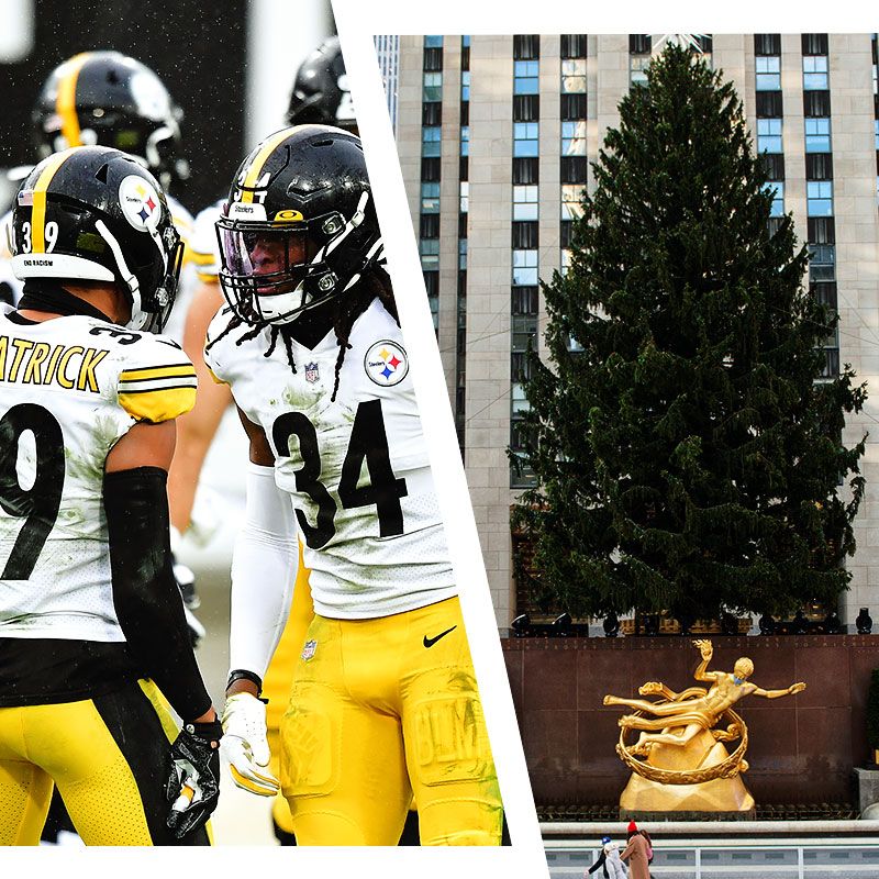 Pittsburgh Steelers Players Christmas Tree