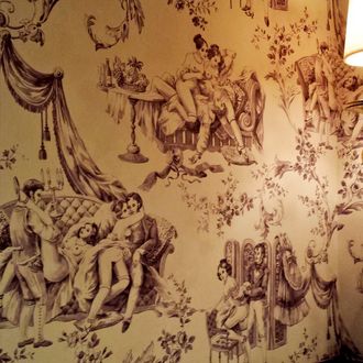 Colonial Period Porn - The Walls at Silicon Valley's Hottest Private Club Are Covered in  Straight-Up Porn (NSFW)