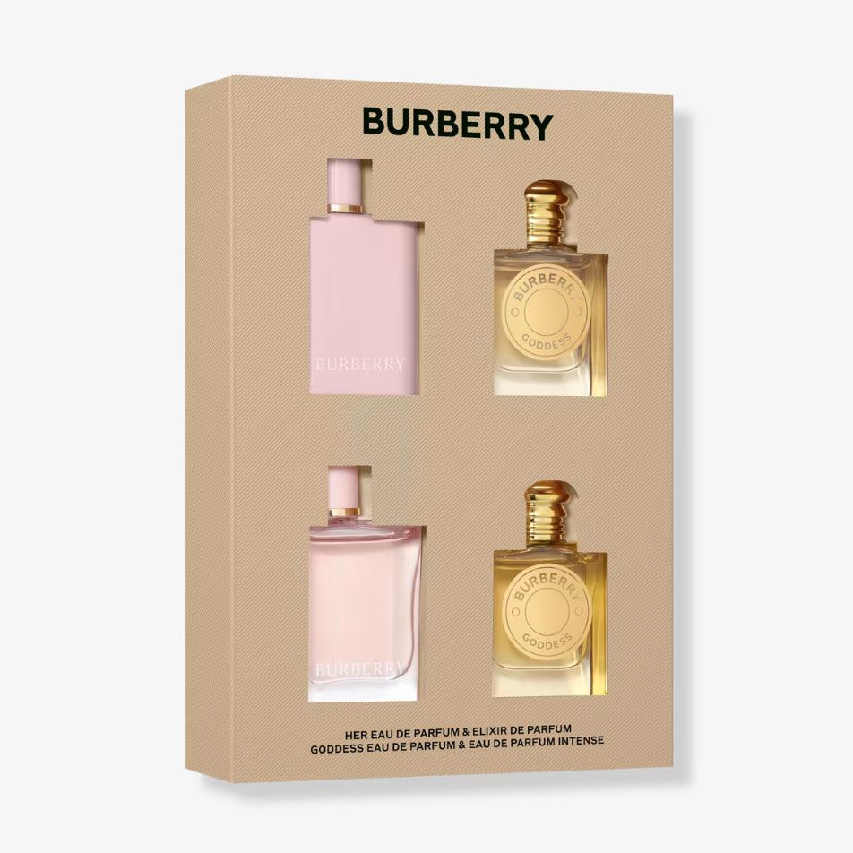 Burberry Her & Burberry Goddess 4-Piece Mini Holiday Gift Set