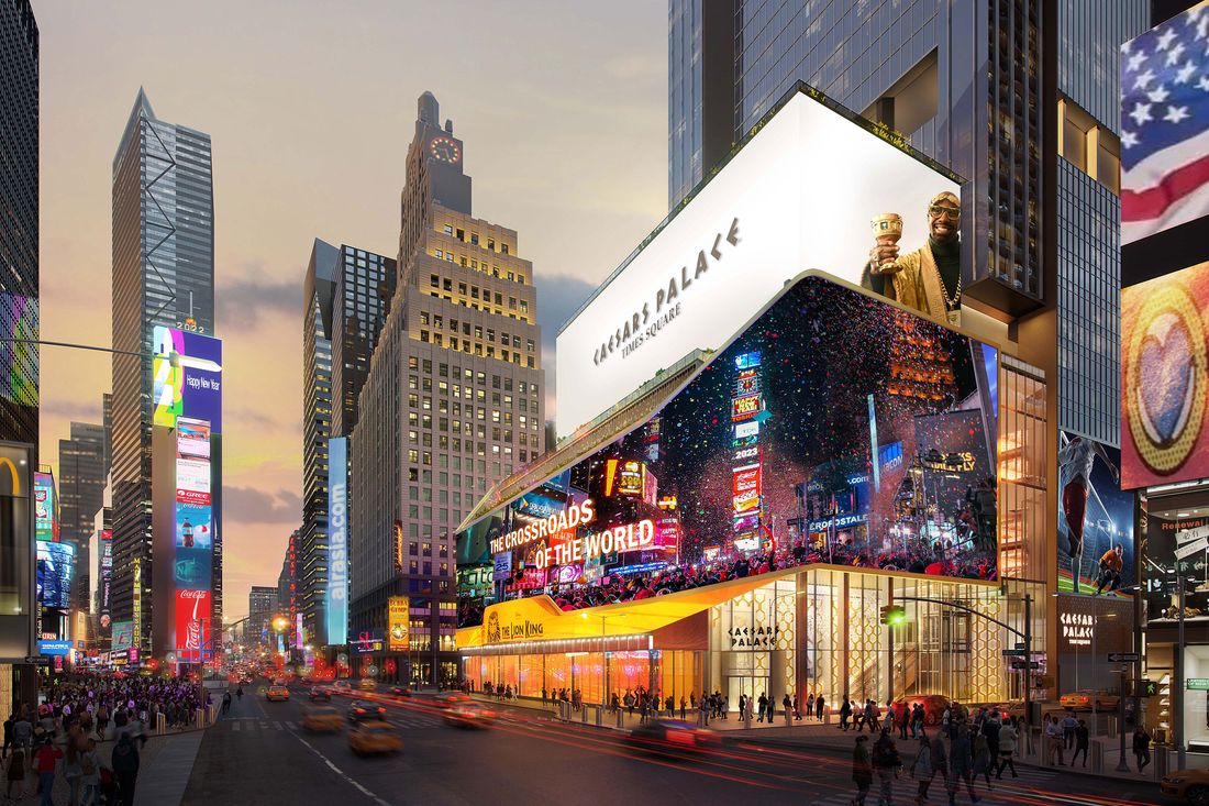 Times Square May Get One of the Few Spectacles It Lacks: A Casino