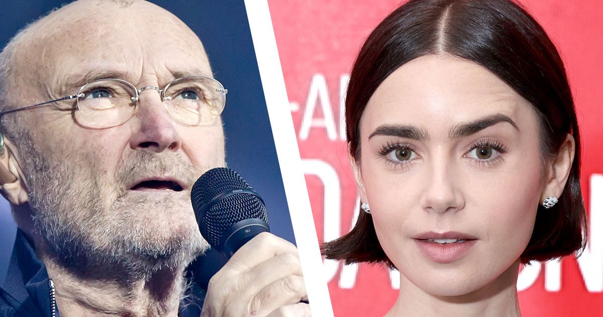 Lily Collins no puede nombrar ni una sola canción de Genesis