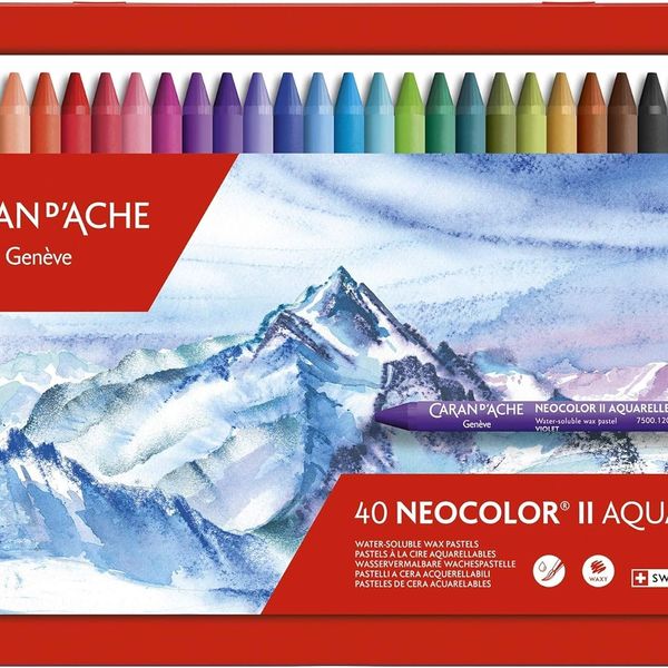 Caran d'Ache Classic Neocolor II AQUARELLE Water-Soluble Pastels