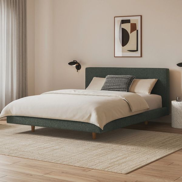 Article Tessu Low Profile Upholstered Bed - Queen