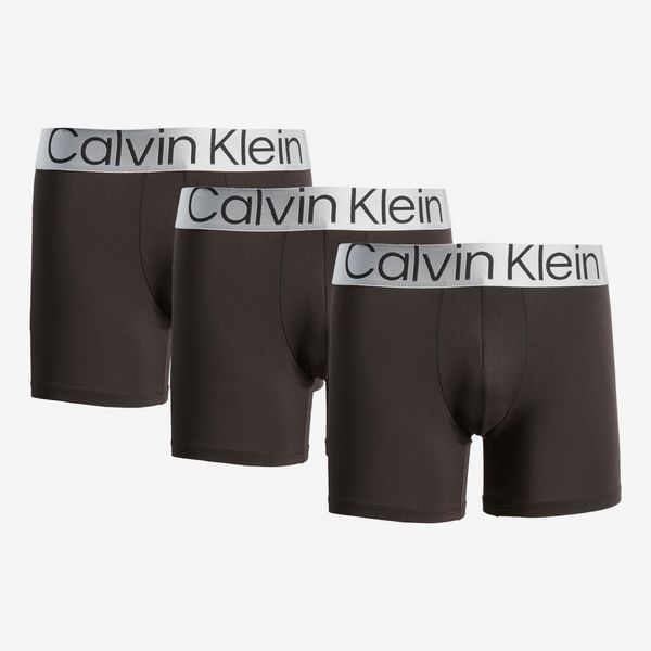 Calvin Klein Men's Reconsidered Steel 3-Pack Stretch Boxer Briefs