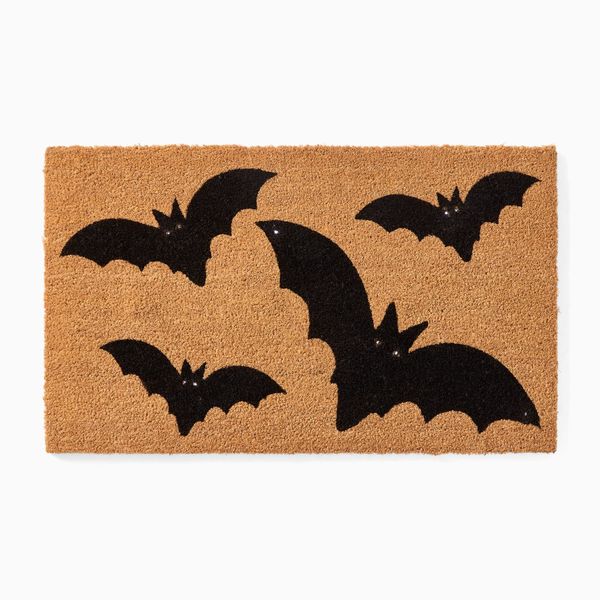 West Elm Light-Up Bats Doormat