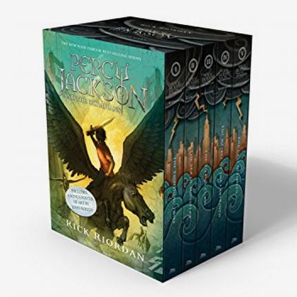 Percy Jackson and the Olympians by Rick Riordan - Boxed Set