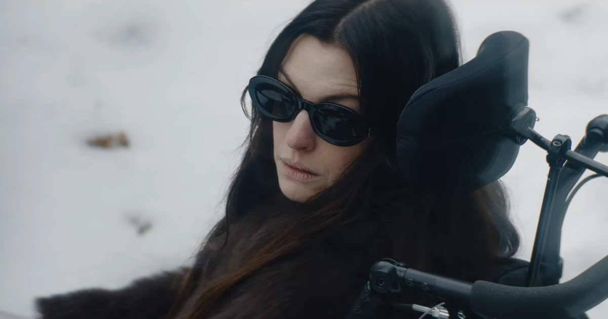 Verity Looks Like Anne Hathaway's Terrifying Victory Lap