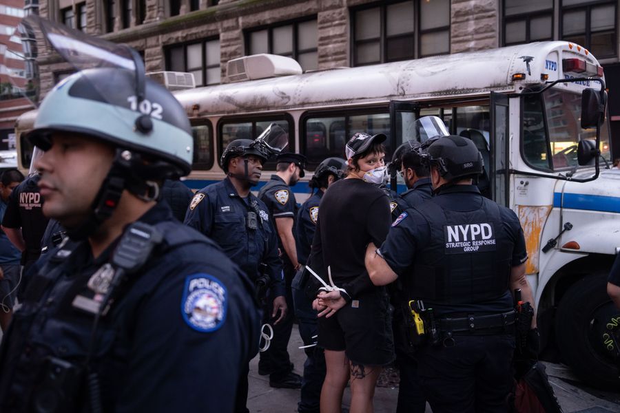 Protesters Gather In Cities Across The Country To Denounce ICE Immigration Raids