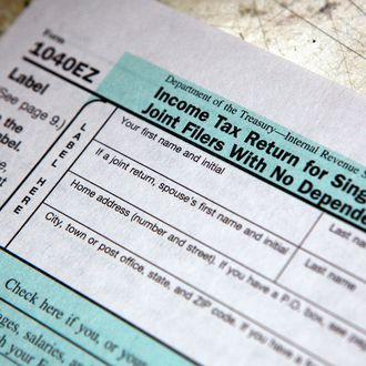 1040EZ Income Tax Return