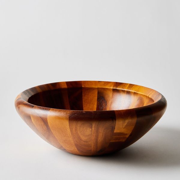 Dansk Wood Classics Acacia Round Salad Bowl