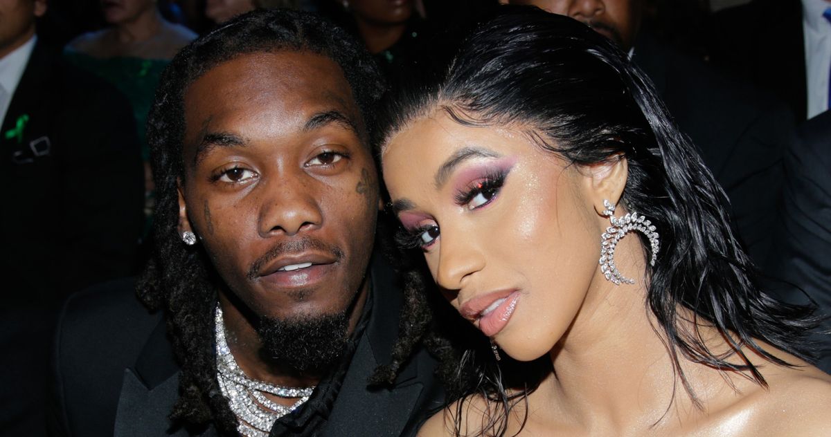 Cardi B Gifts Offset $2 Million in Form of Novelty Check