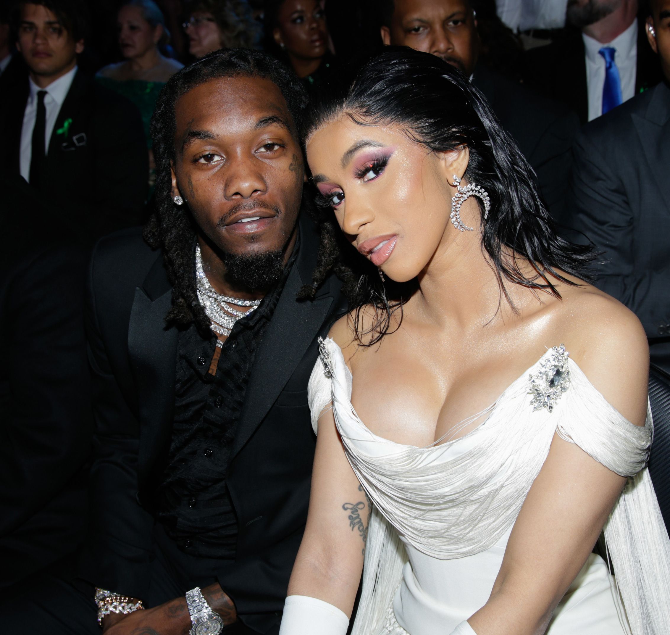 Offset Owns Jewelry Case Customized With a Portrait of Cardi B