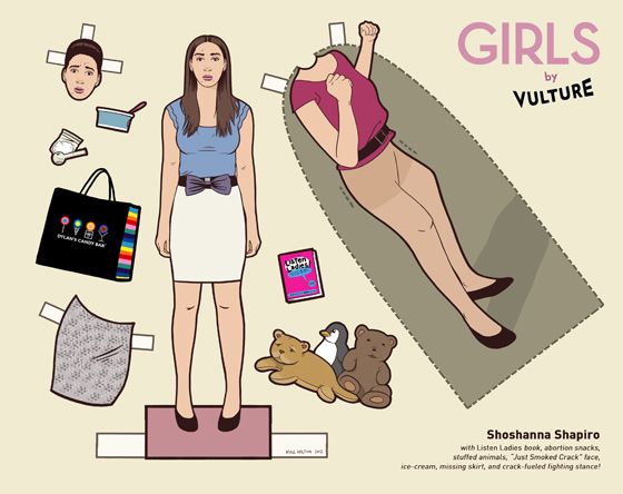 Print Out Vulture’s Girls Paper Dolls