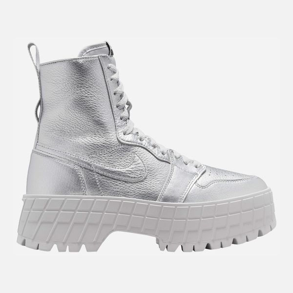Nike Air Jordan 1 Brooklyn Boots - Silver