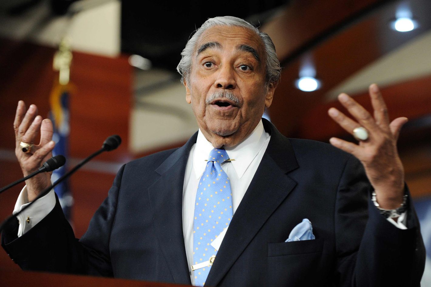 Charlie Rangel Talking With His Hands: A Retrospective