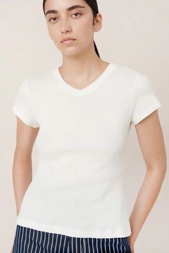 Kowtow Ridge Fitted Cotton Tee